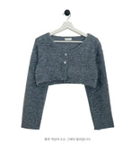 Poodle Crop Cardigan