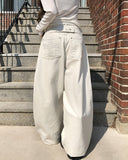 Toki Cross Studded Adjust Wide Pants