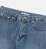 Four Season Stand Semi Wide Denim Pants