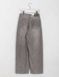 Tush Summer Gray Wash Denim Pants