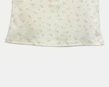Q's Flower Sleeveless Blouse