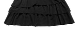 Kyuhi Frill Tiered Mini Skirt