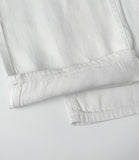 Pin Tuck Tencel Cooling Lightweight Wide Cotton Pants