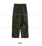 loopy pocket cargo nylon pants