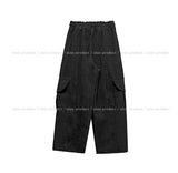 Koi cut brushed denim cargo pants