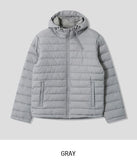 Fog Double Zipper Hooded Lightweight Padding