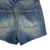 Bohemian Half-Length Denim Pants