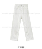 Polybang wide denim pants