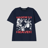 Heaven Graphic Lettering Short Sleeve T-shirt