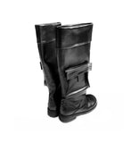 Nikki Pocket Leather Long Boots