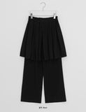Kimters Brushed Banding Skirt Pants