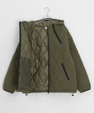 [unisex] Belcott Two-Way Quilting Hood Padding Jumper