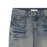 Cardis Laser Flare Denim Pants