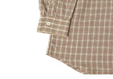 Small Logo Embroidered Pocket Check Shirt