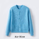 Block Haji Round Pocket Cardigan