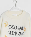 Teren Lettering Round Knit