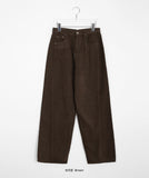 Ruim peach cotton cut brushed pants