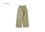 Tion Buckle Pintuck Wide Pants