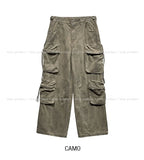 Camp Big Pocket Strap Washed Cargo Pants