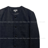Weasel round tweed jacket
