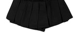 Gatti Button Frill Pleated Mini Skirt