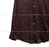 Julie See-Through Stripe Shirt