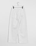 Decoats basic wide cotton pants