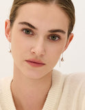 Champagne Moon Dew Drop Silver Darling Earrings