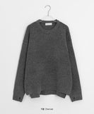 [Unisex] Furund Cashmere Warmer Round Long Sleeve Knit