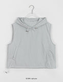 Chua Hood Vest Skirt Set