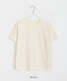 Shotani Color Basic Crop Short Sleeve Tee