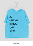 Noia Lettering Loose Fit Short Sleeve Tee