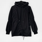 Harb Shirring Hoodie