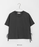 Utica Strap Crop Short Sleeve Tee