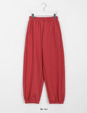 [unisex] Yohin side pin tuck wide jogger pants