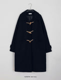 Koishi quilted collar duffel long coat