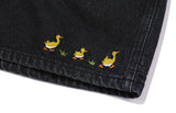 Animal Stitch Bermuda Denim Pants