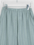 [BAONHAUS] Motren Stripe Linen Banding Pants