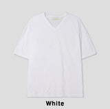 Slap V-neck half t-shirt