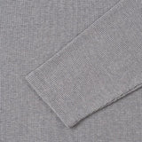 Pins Waffle Loose Fit U-neck Long Sleeve