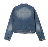 Le So Carpenter Patch Denim Jacket