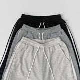 Unique Side Line Folding Pintuck Mega Wide Banding Pants