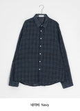 Komeko Summer Over Fit Check Shirt