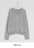 Rimoha Summer Hood Knit Zip-Up