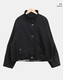 Serum High-Neck Button Field Jacket