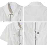 Ropel nylon half jacket