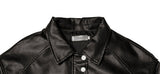 Once Leather Blouson Jacket