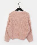 Ramit Snow Flower Pine Needle Soft Angora Round Knit