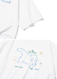 Wild Cat Embroidery Short Sleeve T-shirt