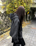 [MADE] Emo High Neck Midi Hooded Coat